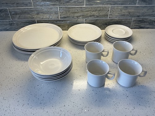 Snow white dishes - white,